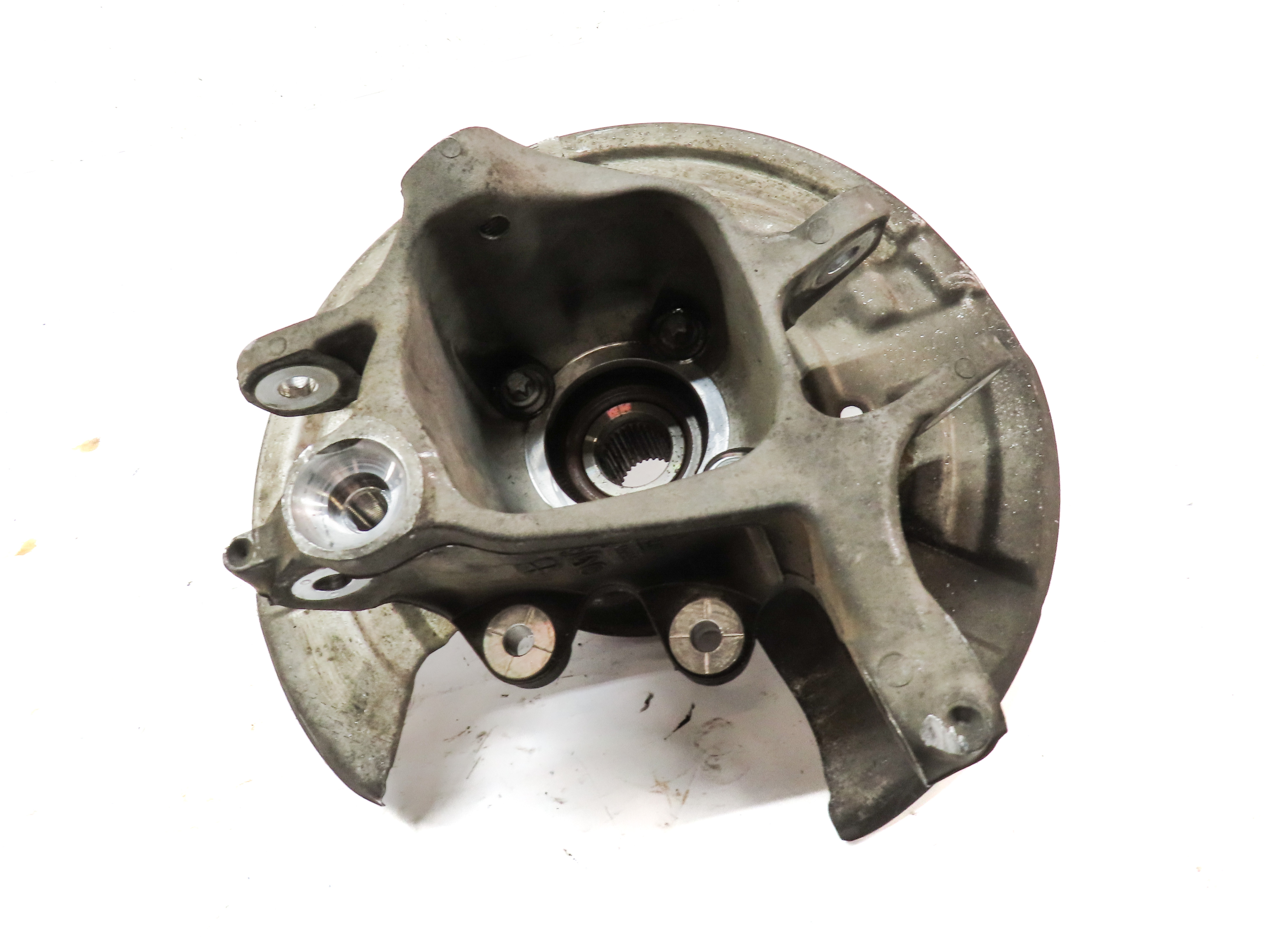 2013-2019 BMW 640i 650i (F06) GRAN COUPE SEDAN REAR LEFT SPINDLE KNUCKLE HUB — exact item pictured